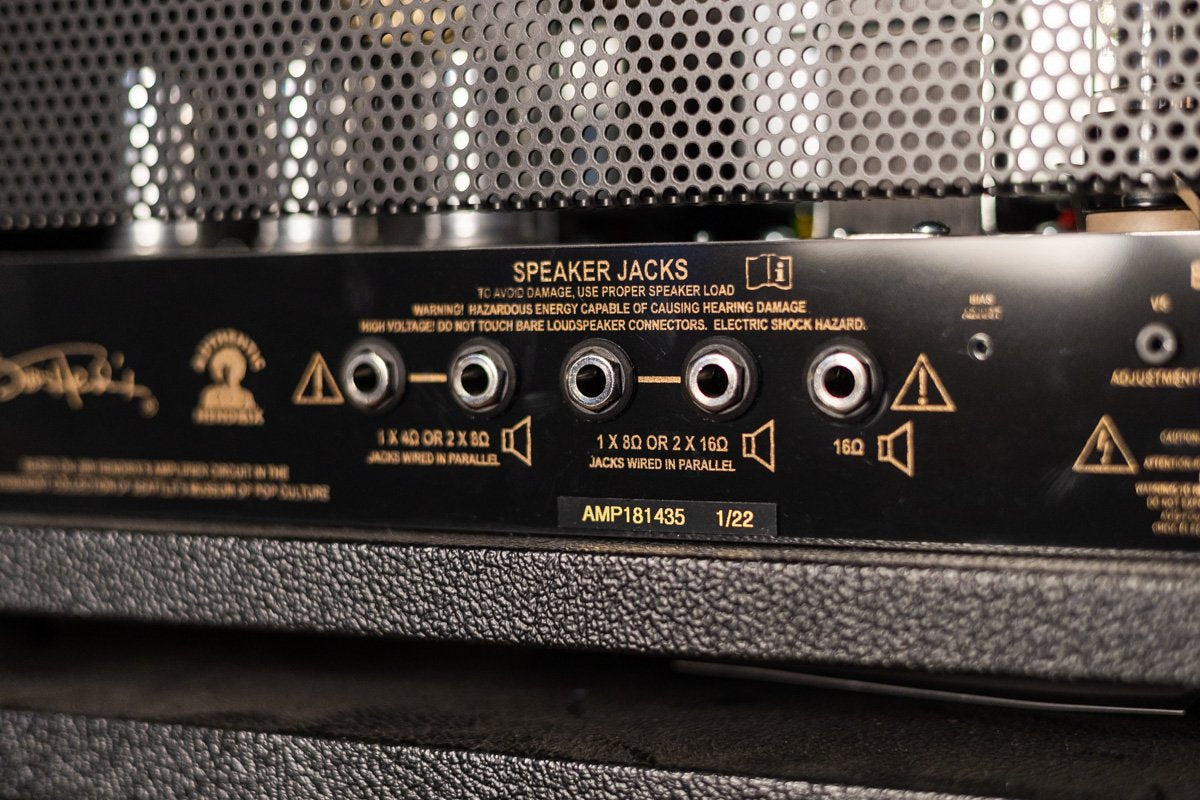 PRS HDRX50 Hendrix 50w Amp Head, 120v, EL34 Tubes - Floor Model