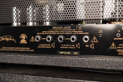 PRS HDRX50 Hendrix 50w Amp Head, 120v, EL34 Tubes - Floor Model