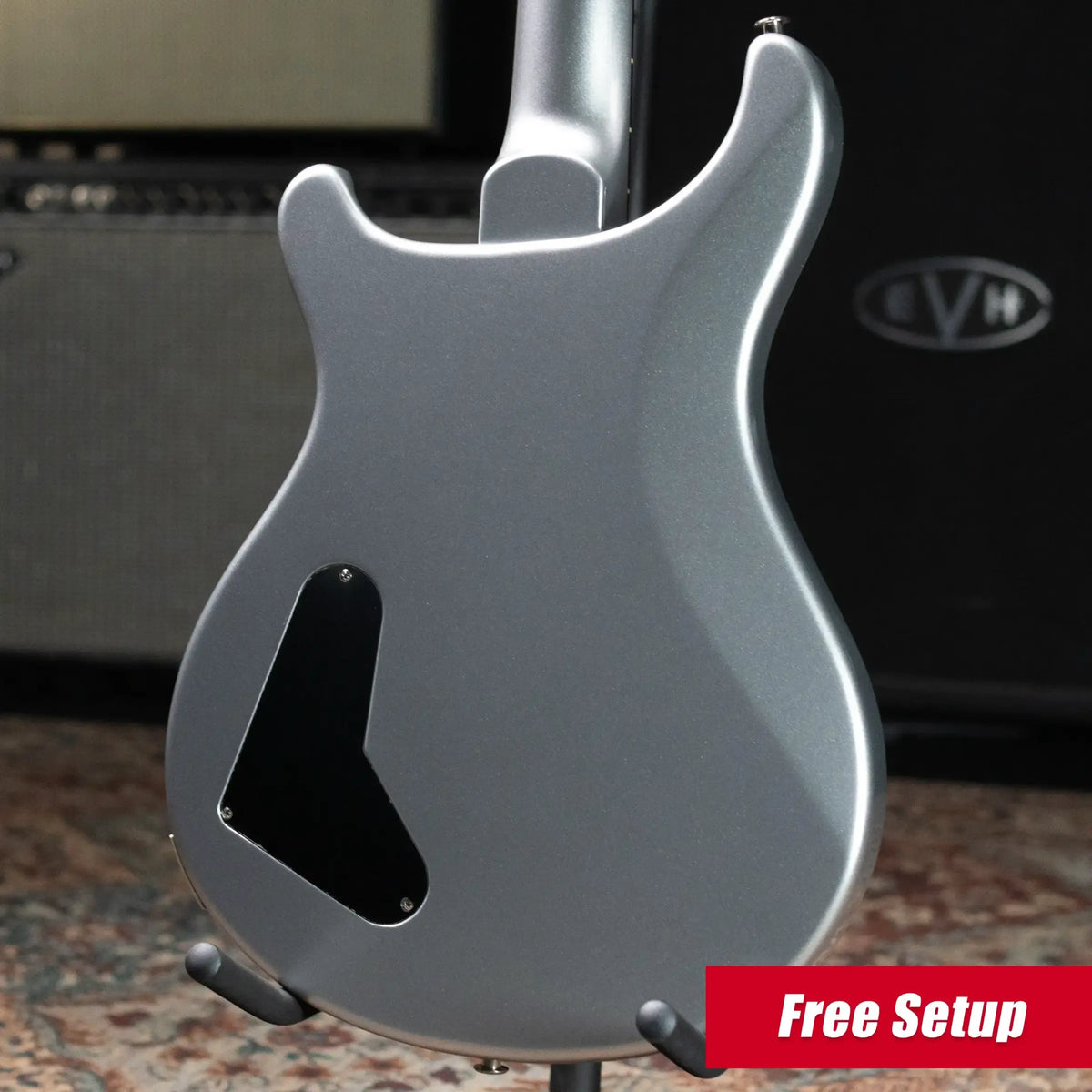 PRS Jonathan Jourdan Signature Limited Edition Electric Guitar - Platinum Metallic with Hardshell Case
