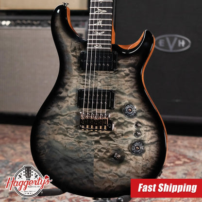 PRS Kanami Limited Run Custom 24-08 10-Top Electric Guitar - Trampas Green Smokeburst with Hardshell Case - Used