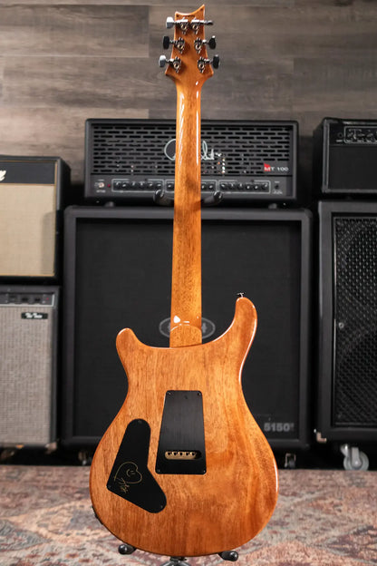 PRS Kanami Limited Run Custom 24-08 10-Top Electric Guitar - Trampas Green Smokeburst with Hardshell Case - Used