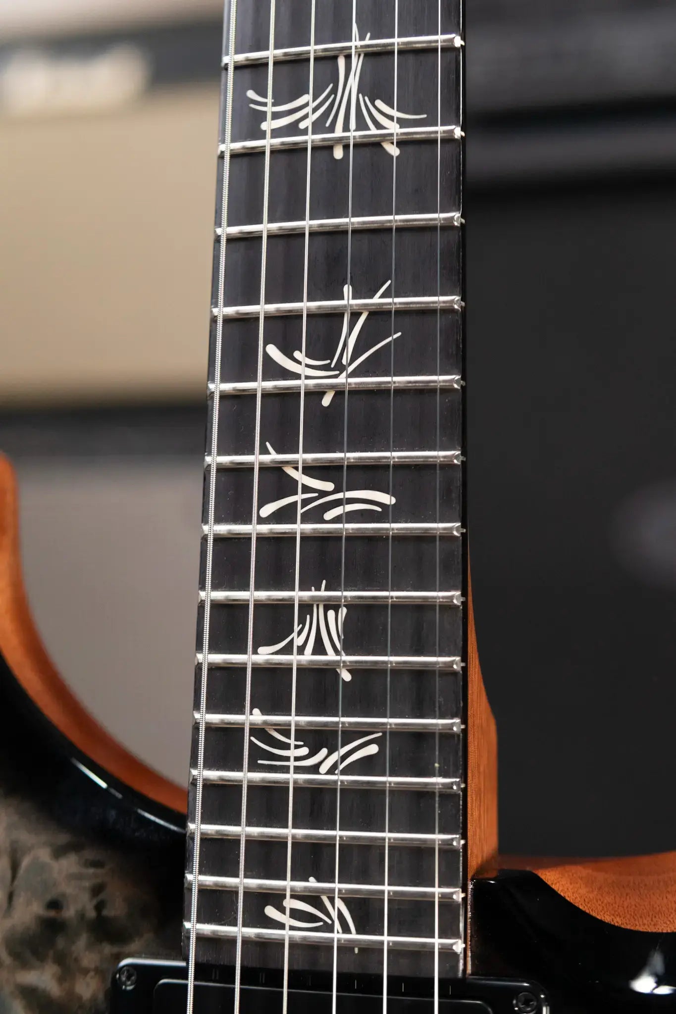 PRS Kanami Limited Run Custom 24-08 10-Top Electric Guitar - Trampas Green Smokeburst with Hardshell Case - Used