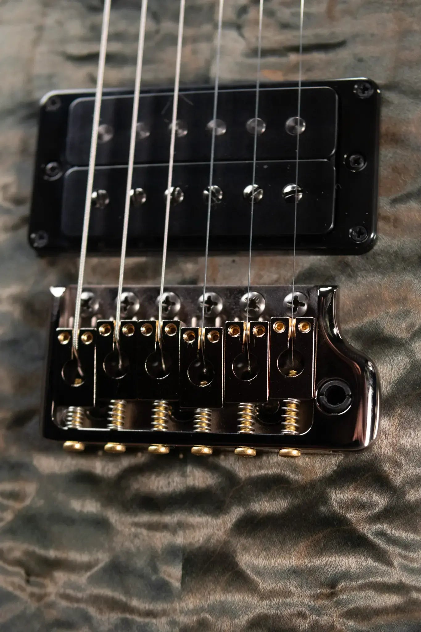 PRS Kanami Limited Run Custom 24-08 10-Top Electric Guitar - Trampas Green Smokeburst with Hardshell Case - Used