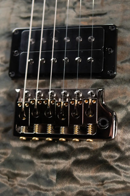 PRS Kanami Limited Run Custom 24-08 10-Top Electric Guitar - Trampas Green Smokeburst with Hardshell Case - Used