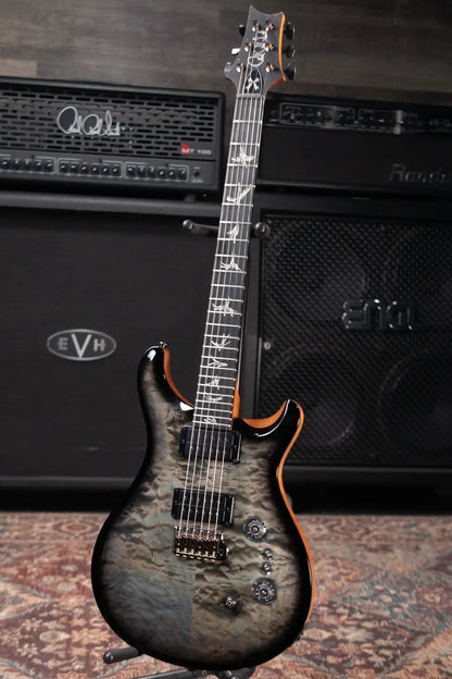 PRS Kanami Limited Run Custom 24-08 10-Top Electric Guitar - Trampas Green Smokeburst with Hardshell Case - Used