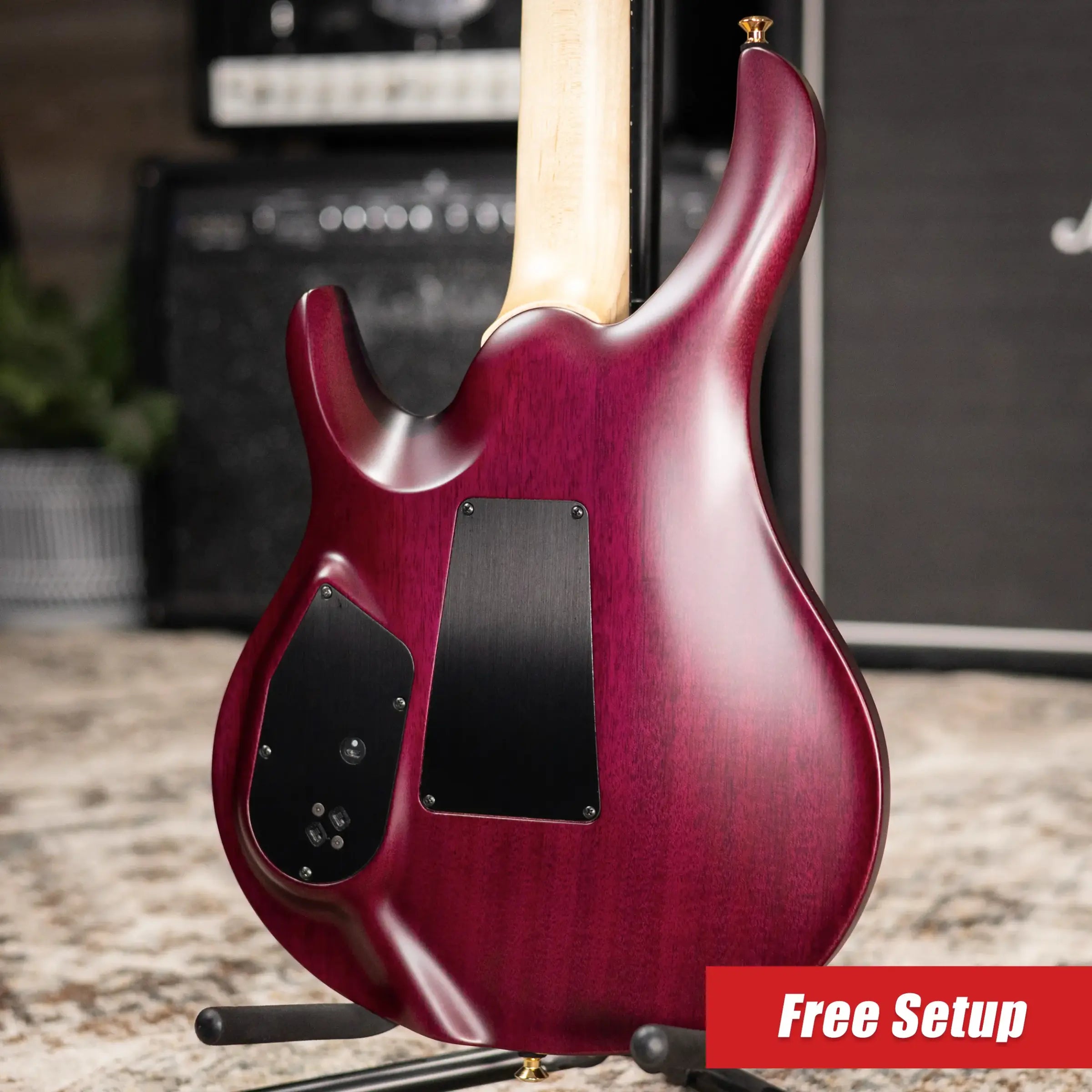 PRS Limited Edition Chleo Herman Li Signature 10-Top Electric Guitar - Charcoal Purple Wraparound Burst with Hardshell Case