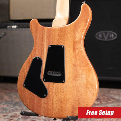 PRS Limited Edition SE Exotic Custom 24 Electric Guitar - Burled Ash with Gig Bag