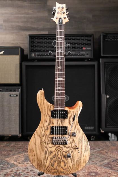 PRS Limited Edition SE Exotic Custom 24 Electric Guitar - Burled Ash with Gig Bag