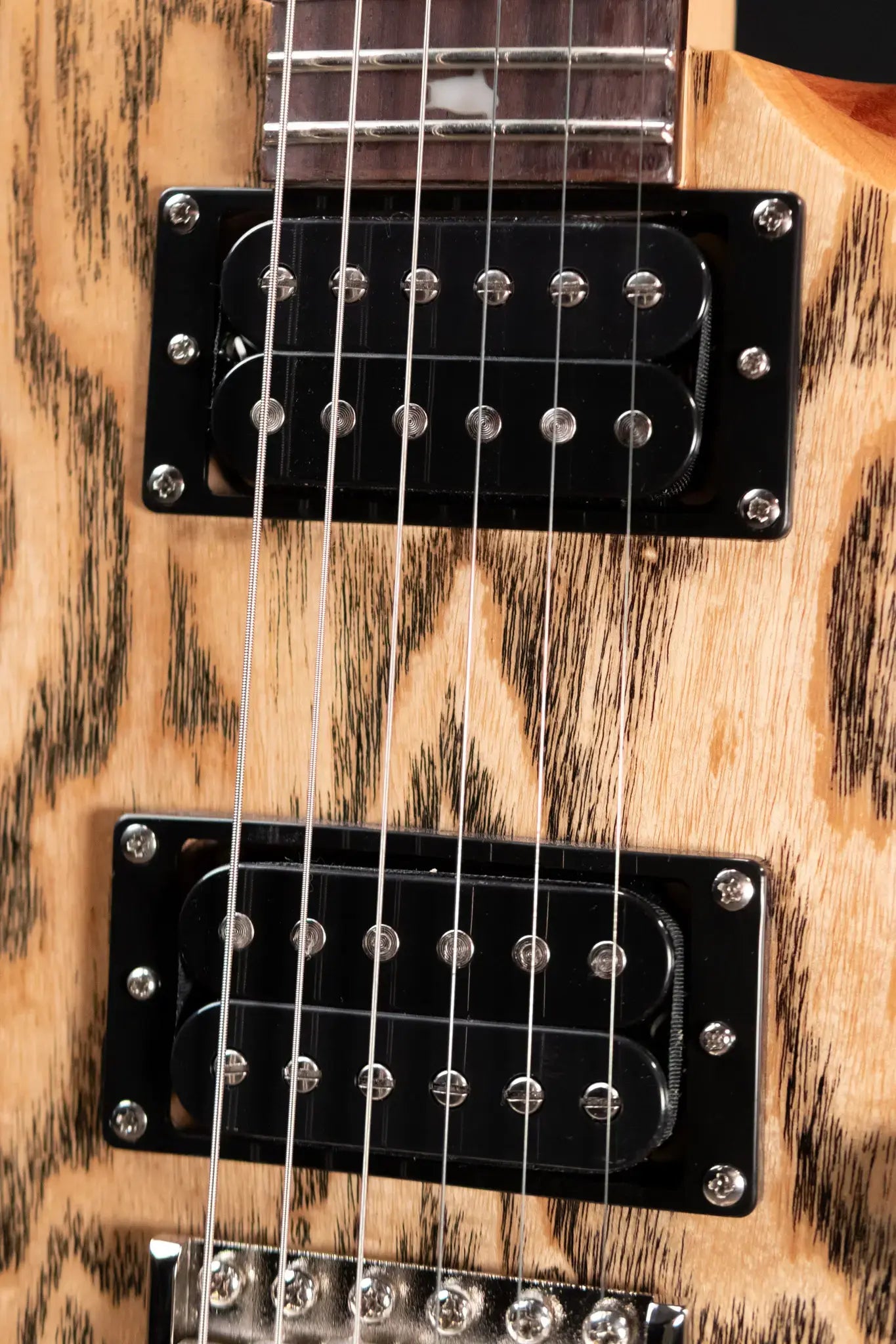 PRS Limited Edition SE Exotic Custom 24 Electric Guitar - Burled Ash with Gig Bag