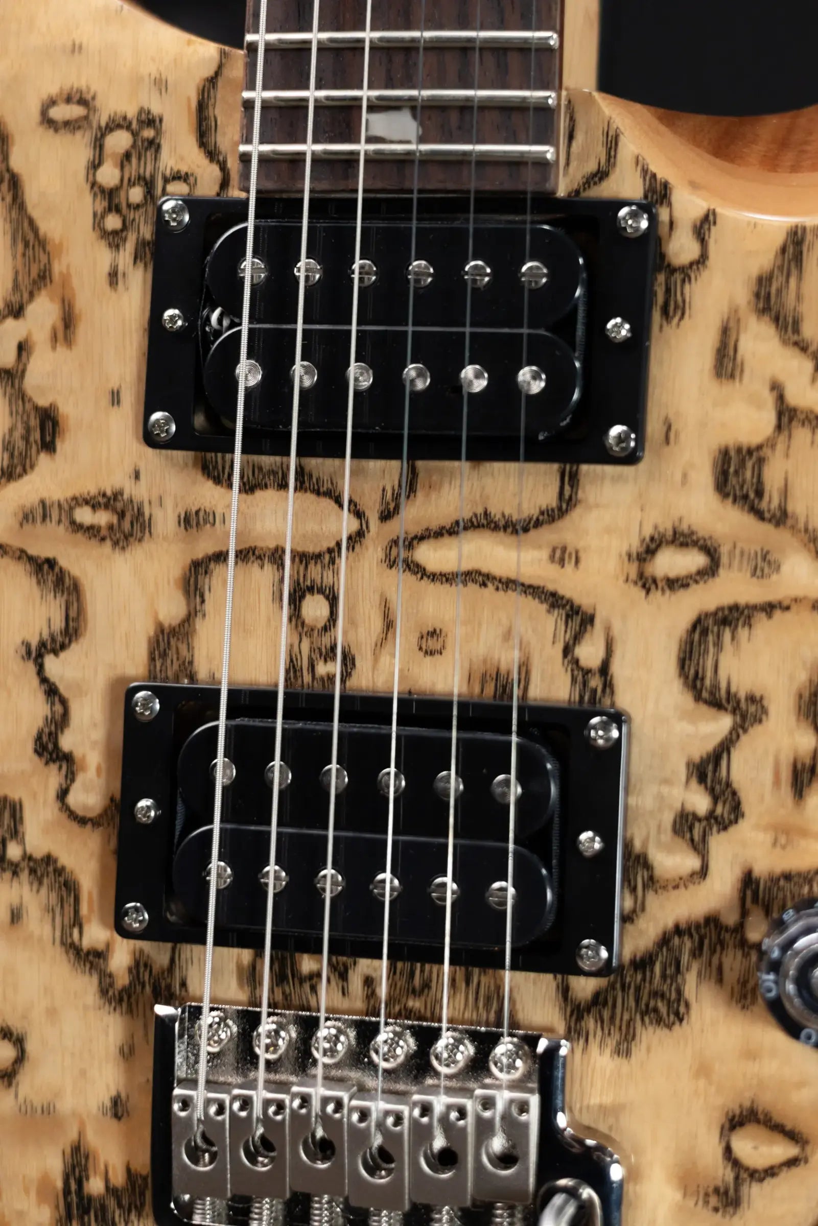PRS Limited Edition SE Exotic Custom 24 Electric Guitar - Burled Ash with Gig Bag - Used