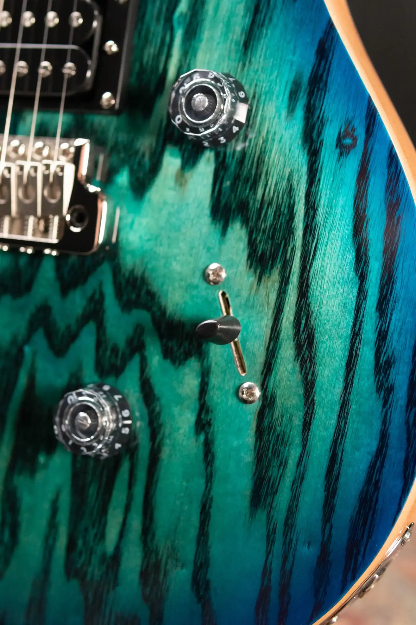 PRS Limited Edition SE Exotic Custom 24 Electric Guitar - Lake Blue with Gig Bag
