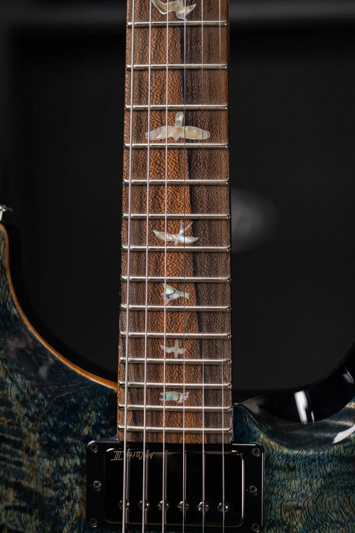 PRS Mango Limited Edition (1 0f 200) Special Semi-Hollow Body Electric Guitar - Faded Whale Blue with Hardshell Case
