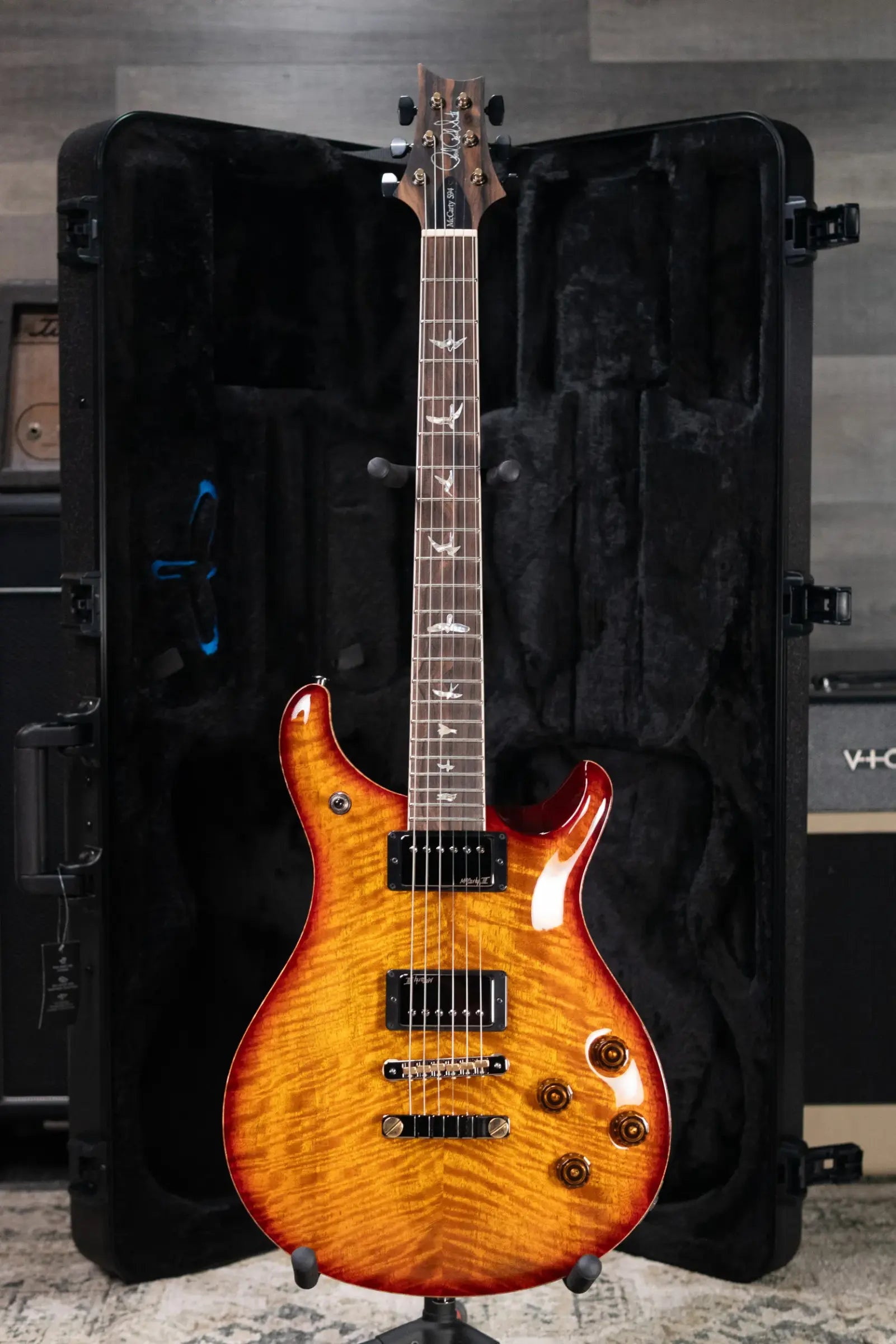 PRS Mango Limited Edition (1 of 200) 594 McCarty Solid Body Electric Guitar - Solarflare with Hardshell Case