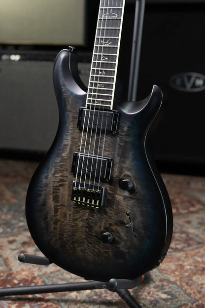 PRS Mark Holcomb Signature Electric Guitar - Blue Wraparound Burst with Hardshell Case - Used