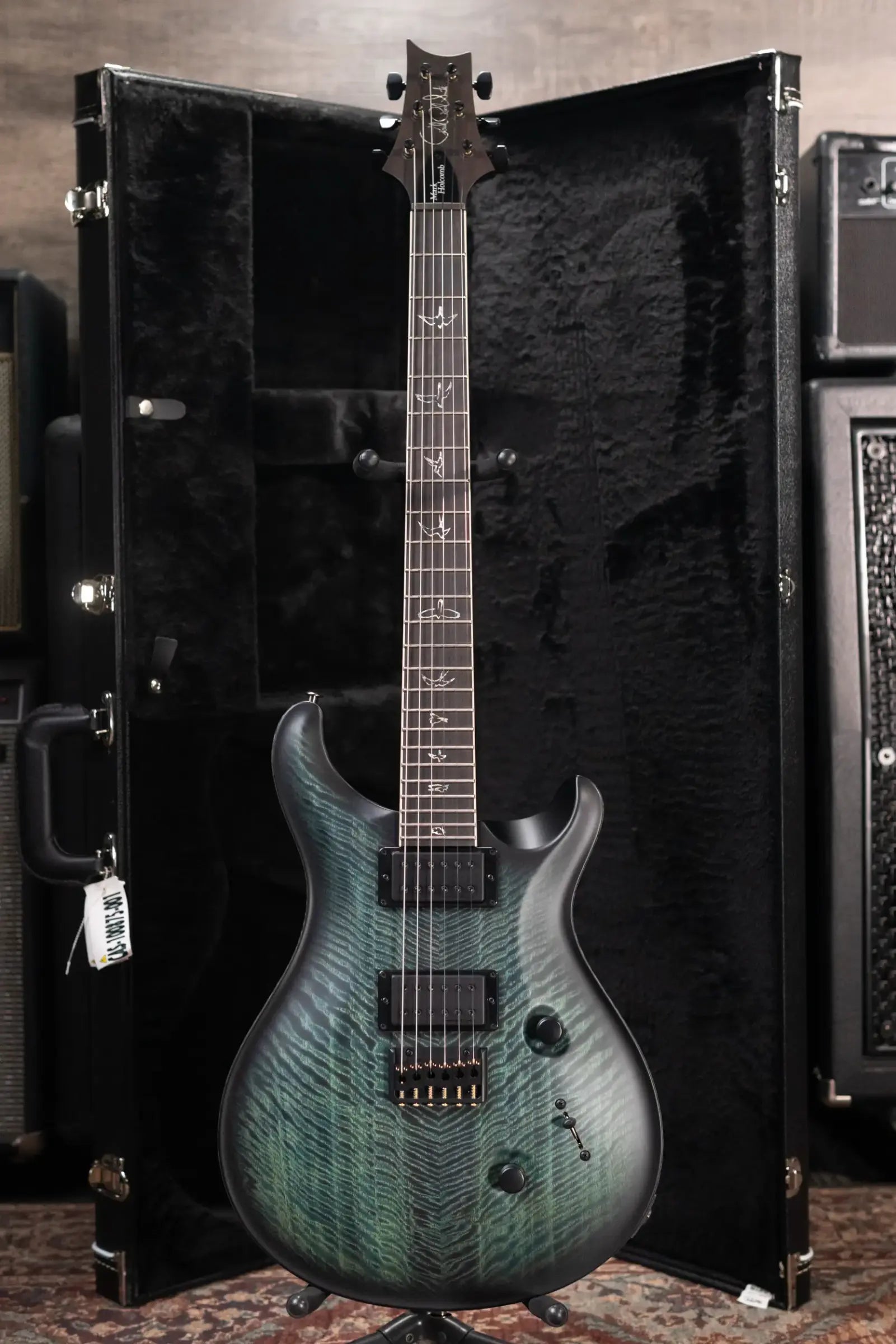 PRS Mark Holcomb Signature Electric Guitar - Cobalt Smokeburst with Hardshell Case