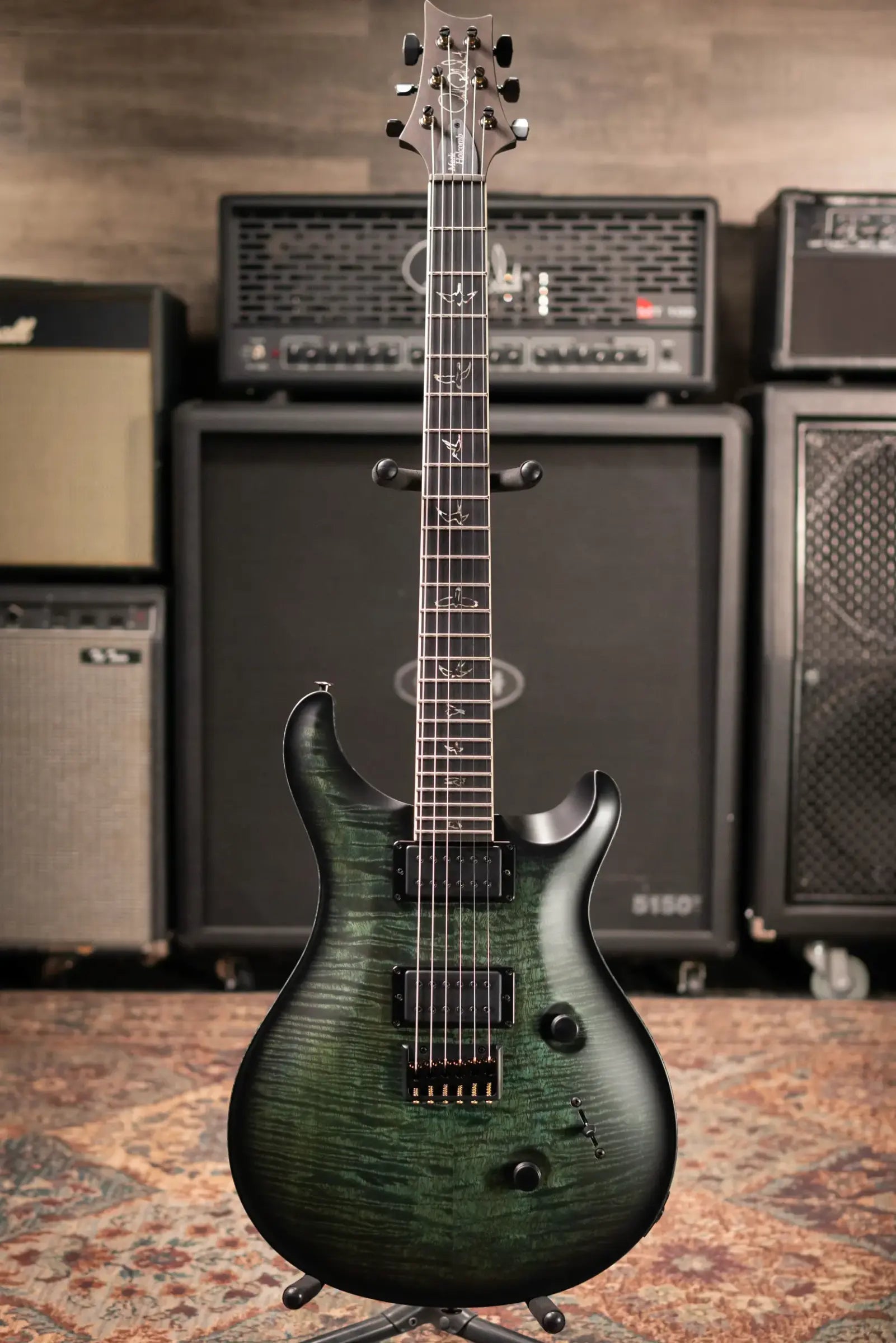 PRS Mark Holcomb Signature Electric Guitar - Cobalt Smokeburst with Hardshell Case