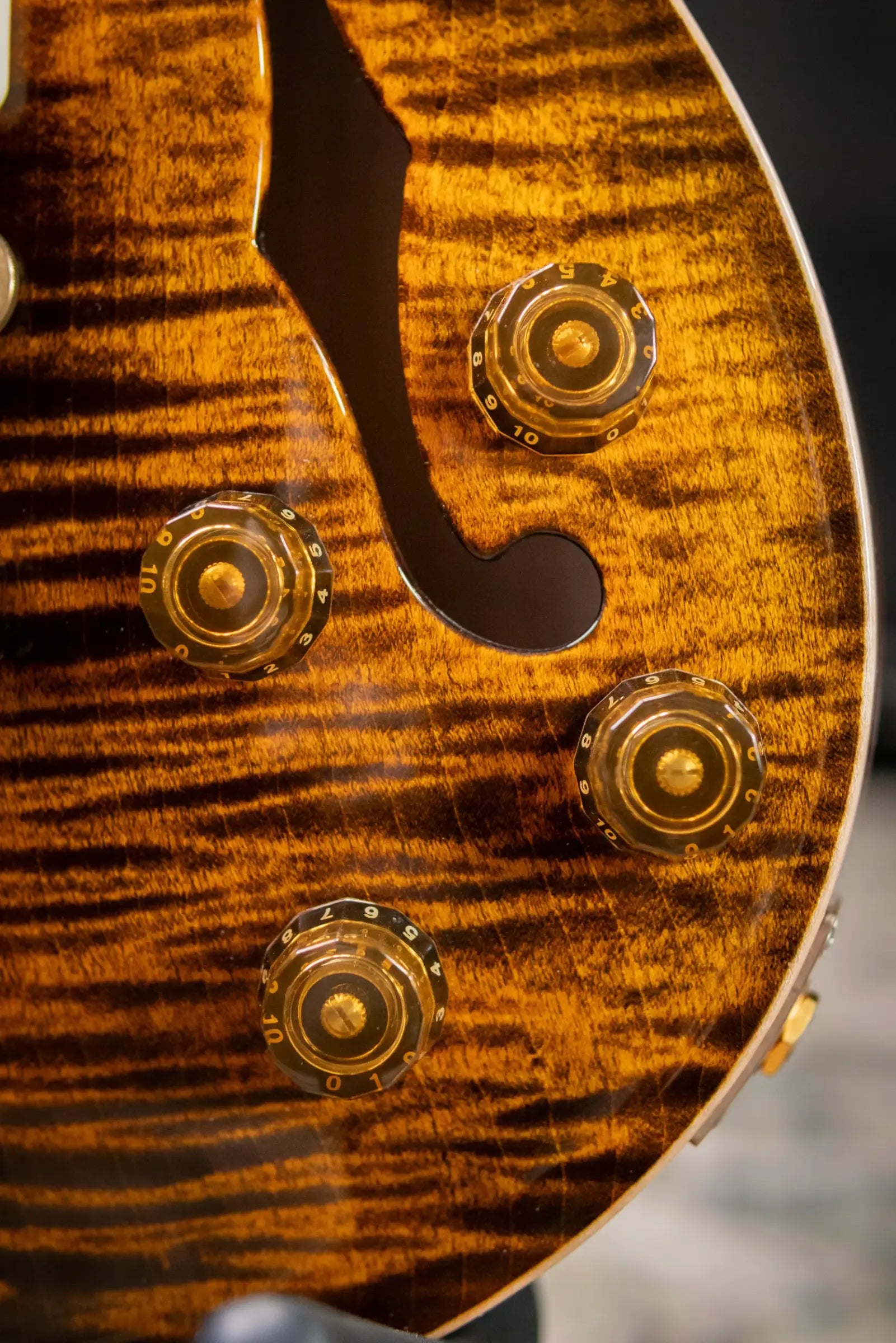 PRS McCarty 594 Hollowbody II 10 Top Electric Guitar - Copperhead with Hardshell Case - Used