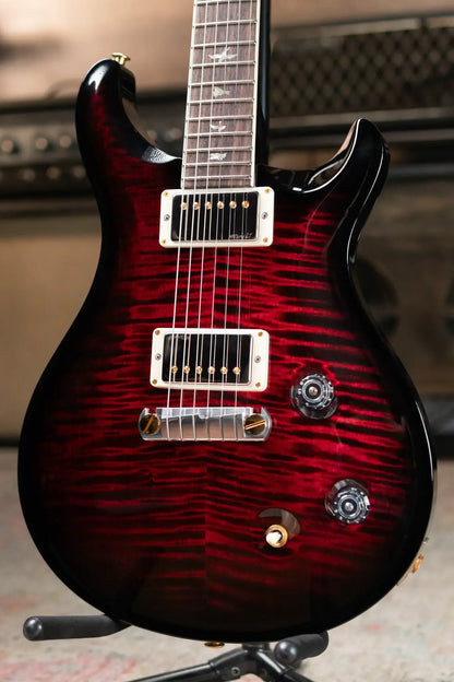 PRS McCarty Flame Maple 10 Top Fire Red Wrap Smokeburst with Hardshell Case 674df20140d22
