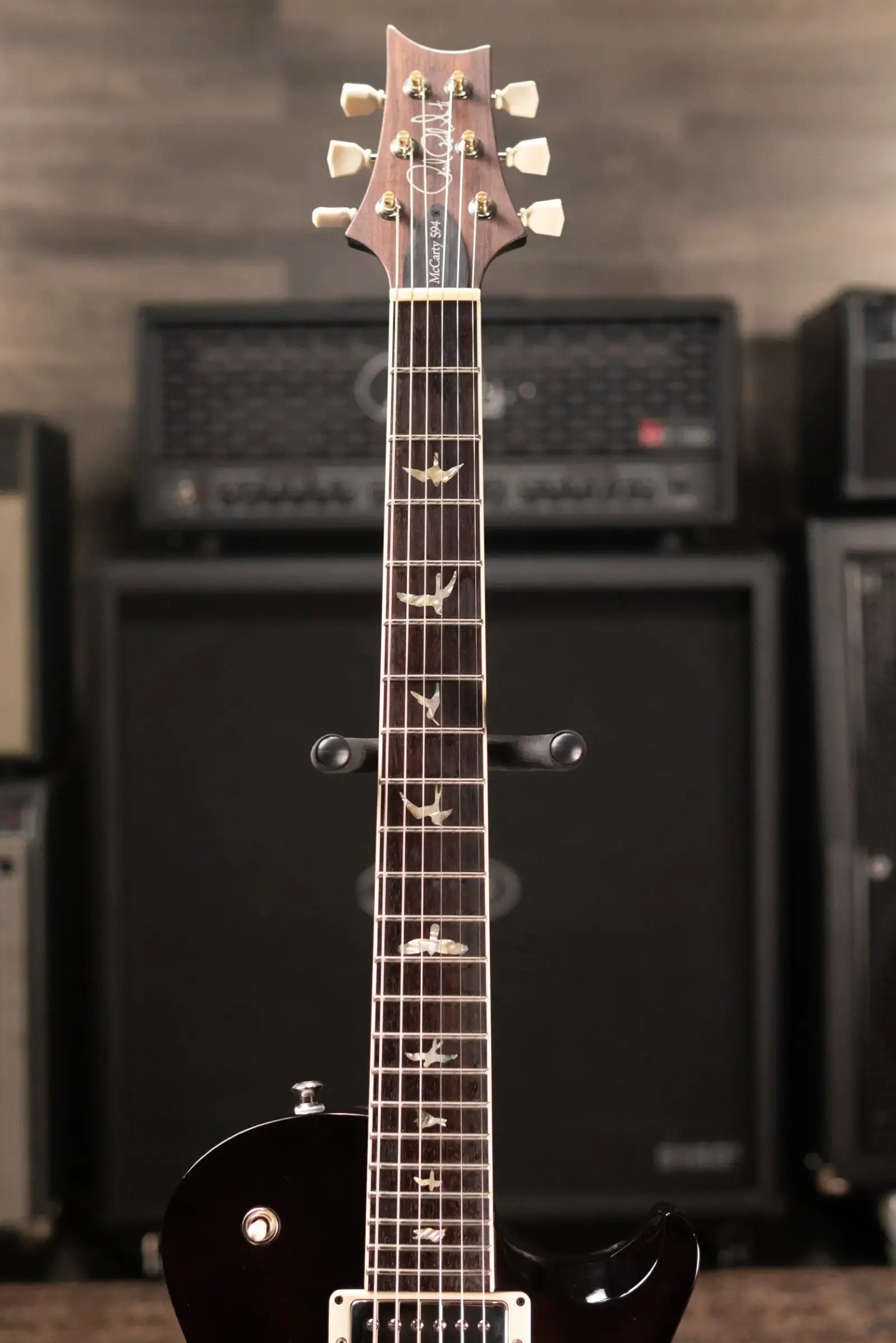PRS McCarty 594 Singlecut Electric Guitar - Black Gold Wraparound Burst with Hardshell Case - Used