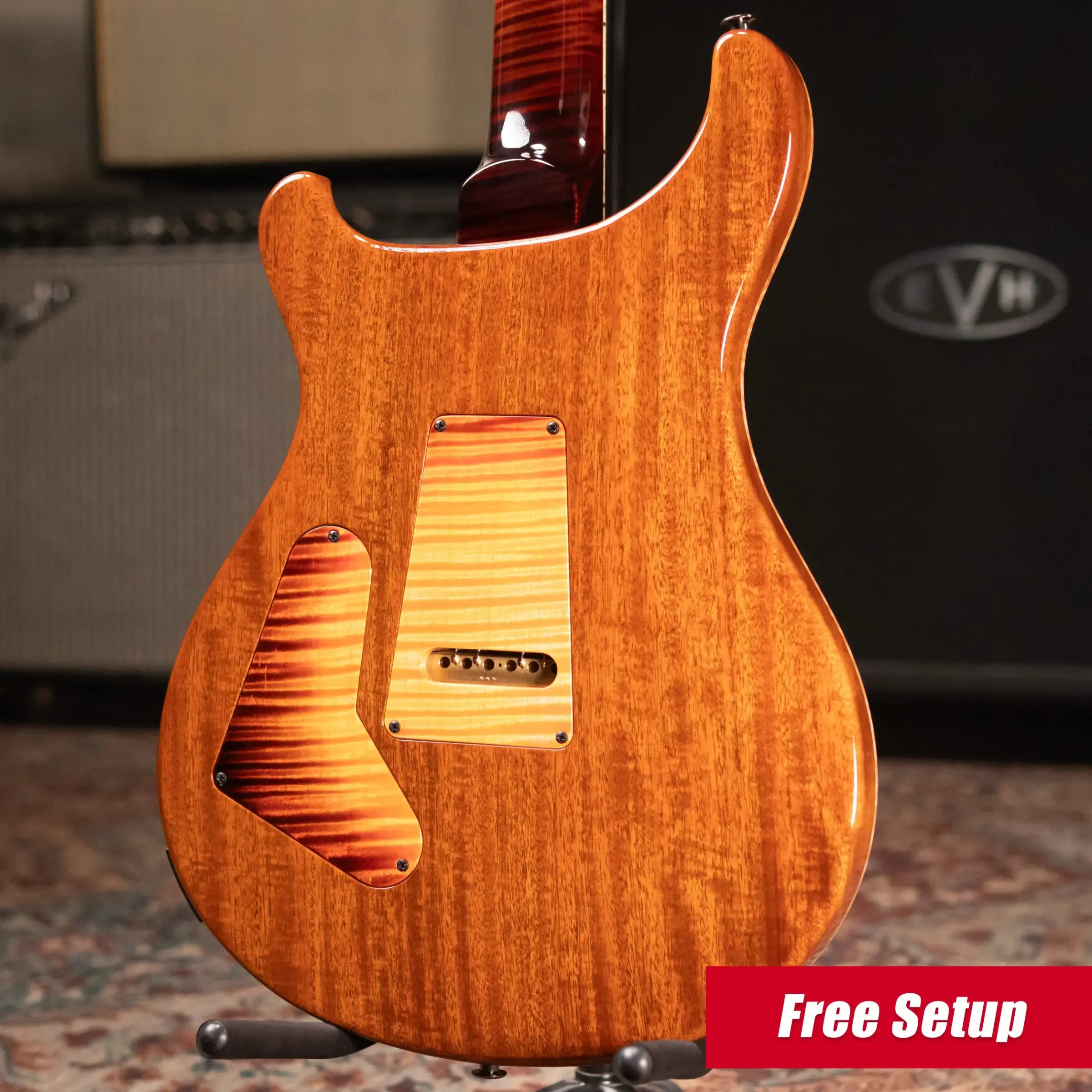 PRS Paul Reed Smith Private Stock Custom 24-08 Electric Guitar - Electric Tiger Glow with Hardshell Case