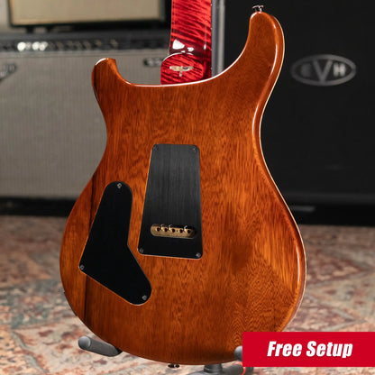 PRS Private Stock Custom 24-08 Semi-Hollow Electric Guitar Dragon's Breath Glow with Hardshell Case - Used