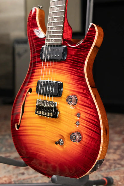 PRS Private Stock Custom 24-08 Semi-Hollow Electric Guitar Dragon's Breath Glow with Hardshell Case - Used
