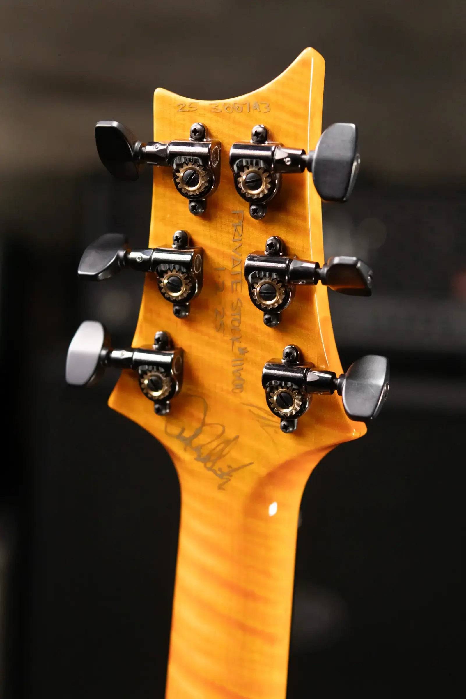 PRS Private Stock Custom 24-08 Semi-Hollow Electric Guitar Dragon's Breath Glow with Hardshell Case - Used