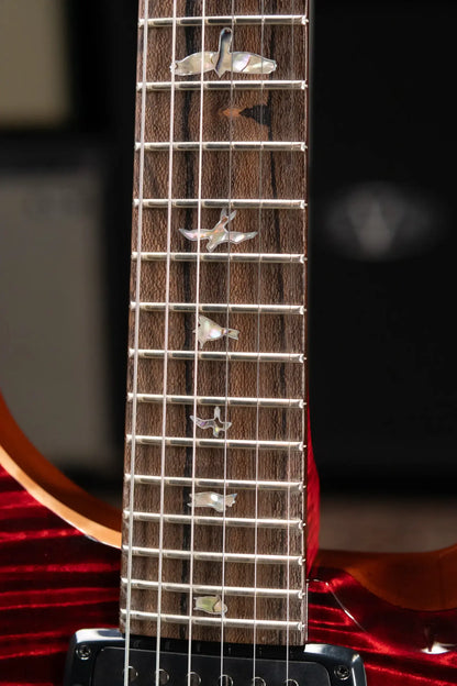 PRS Private Stock Custom 24-08 Semi-Hollow Electric Guitar Dragon's Breath Glow with Hardshell Case - Used