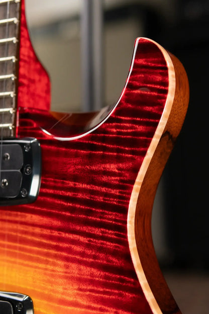 PRS Private Stock Custom 24-08 Semi-Hollow Electric Guitar Dragon's Breath Glow with Hardshell Case - Used