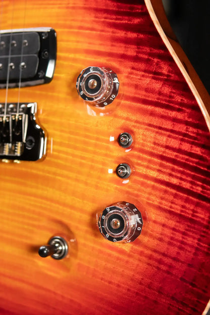 PRS Private Stock Custom 24-08 Semi-Hollow Electric Guitar Dragon's Breath Glow with Hardshell Case - Used