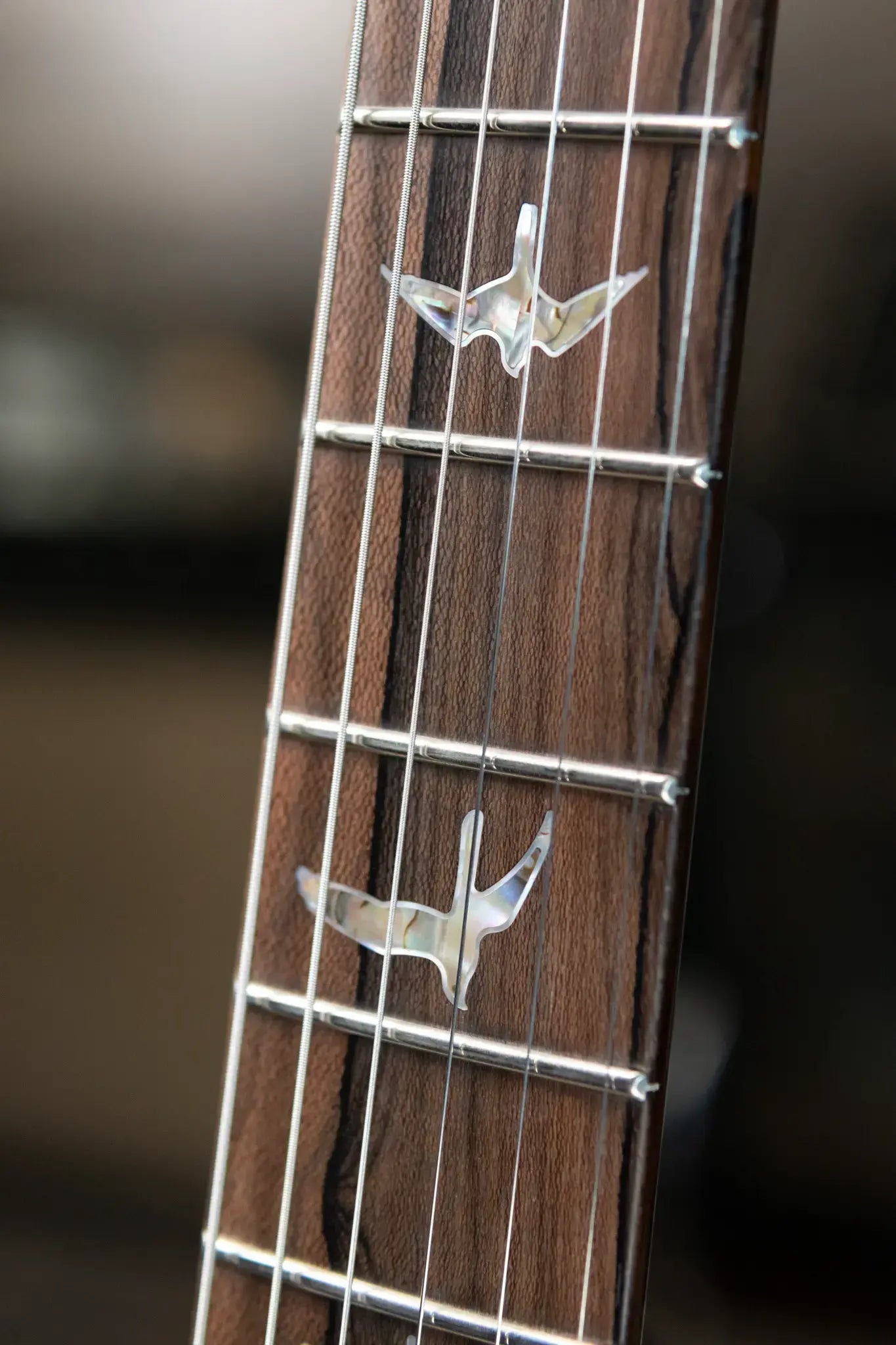 PRS Private Stock Custom 24-08 Semi-Hollow Electric Guitar - Bahamian Blue Glow with Hardshell Case