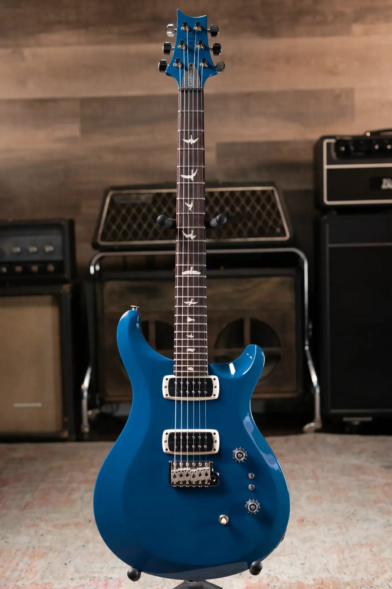 PRS S2 Custom 24-08 Custom Color Electric Guitar - Opaque Midnight with Gig Bag
