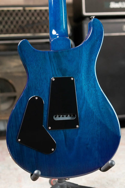 PRS S2 Custom 24 Electric Guitar - Faded Gray/Black Blue Burst with Gig Bag