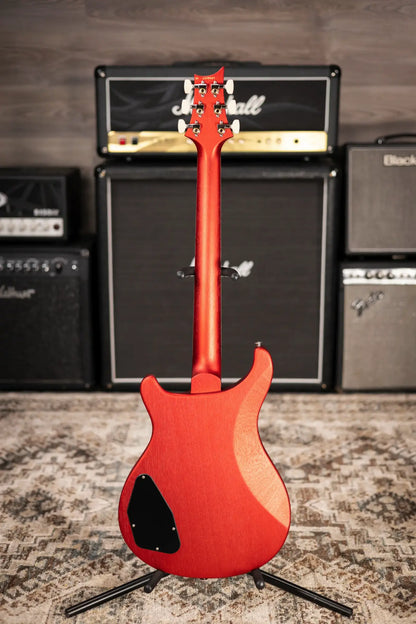 PRS S2 McCarty 594 Thinline Satin Electric Guitar - Red Apple Metallic with Gig Bag