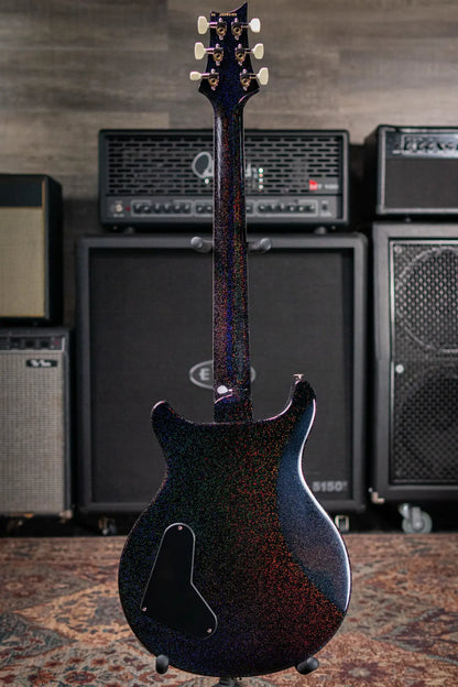 PRS S2 Mira 594 Electric Guitar - Black Rainbow Holoflake with Gig Bag