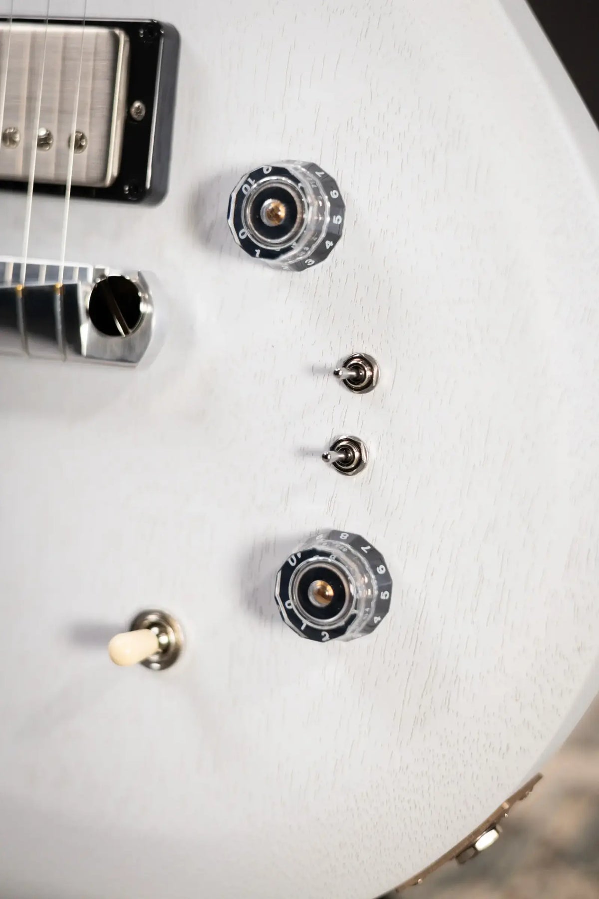 PRS S2 Mira 594 Satin Electric Guitar - Pearl White with Gig Bag