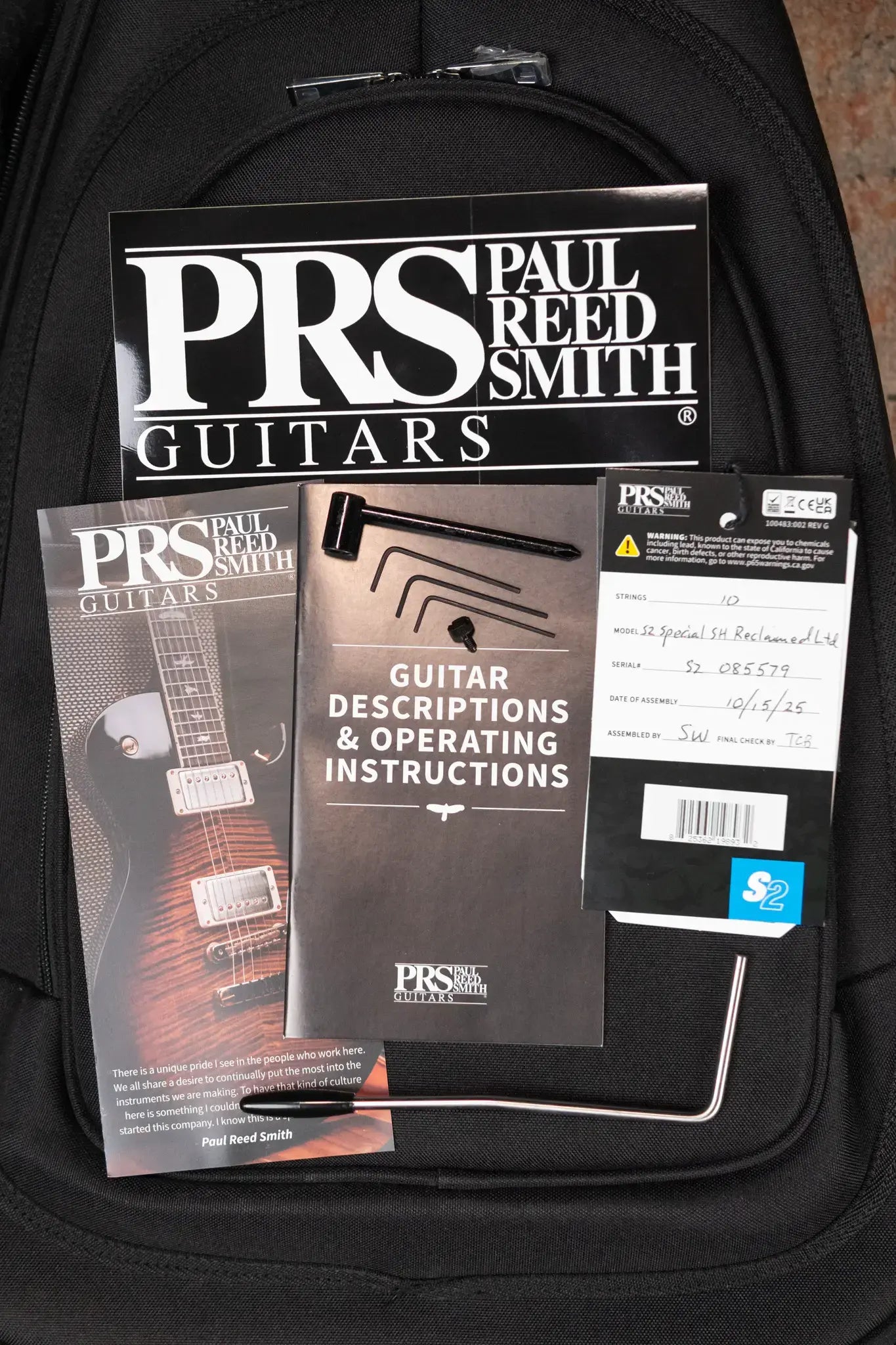 PRS S2 Special Semi-Hollow Reclaimed Limited Electric Guitar - Satin Natural with Gig Bag