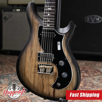 PRS S2 Vela Black Limba Limited Edition Electric Guitar - Natural Smokeburst with Gig Bag