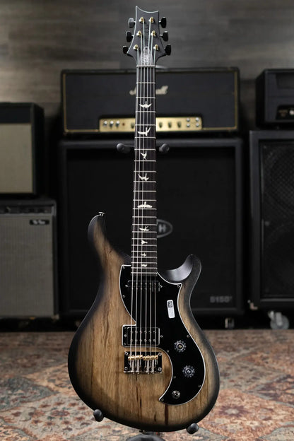 PRS S2 Vela Black Limba Limited Edition Electric Guitar - Natural Smokeburst with Gig Bag