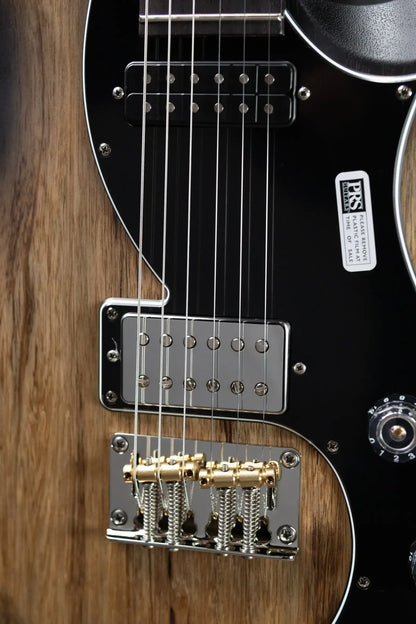 PRS S2 Vela Black Limba Limited Edition Electric Guitar - Natural Smokeburst with Gig Bag