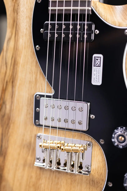PRS S2 Vela Black Limba Limited Edition Electric Guitar - Natural with Gig Bag