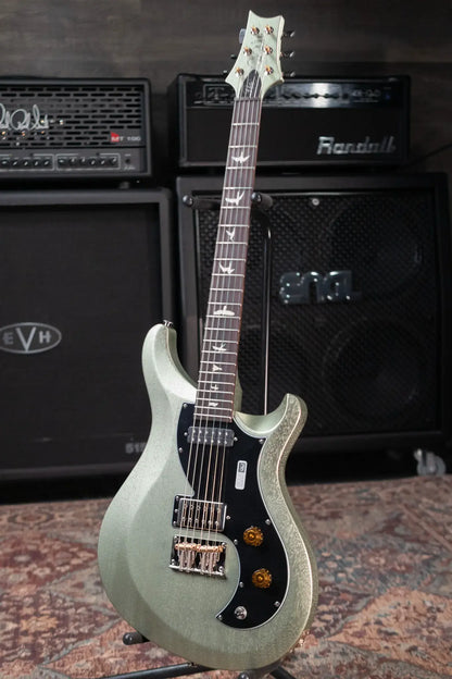 PRS S2 Vela Satin Electric Guitar - Mavis Mint Metallic with Gig Bag