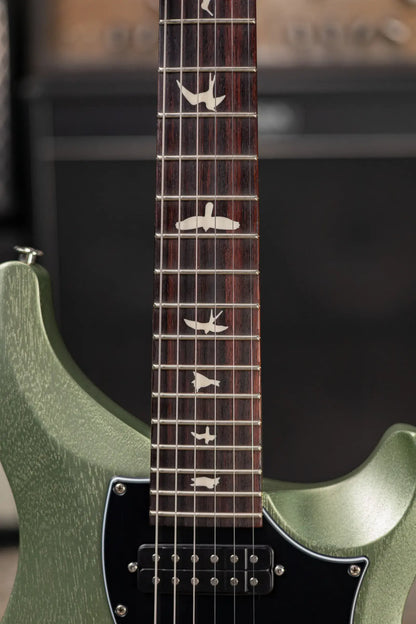 PRS S2 Vela Satin Electric Guitar - Mavis Mint Metallic with Premium Gig Bag