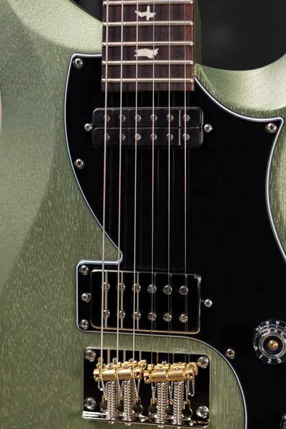 PRS S2 Vela Satin Electric Guitar - Mavis Mint Metallic with Premium Gig Bag