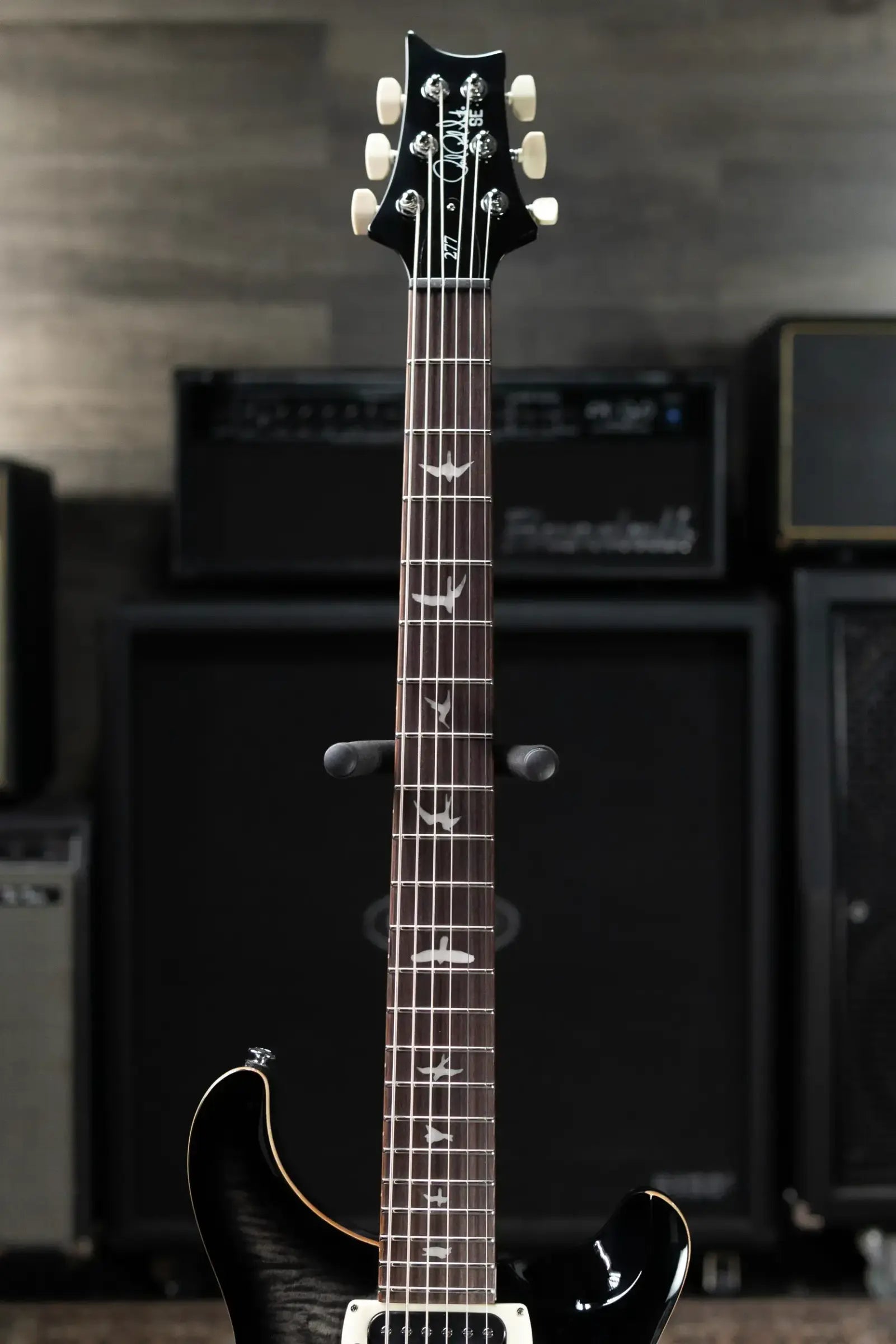 PRS SE 277 Baritone Electric Guitar - Charcoal Burst with Gig Bag
