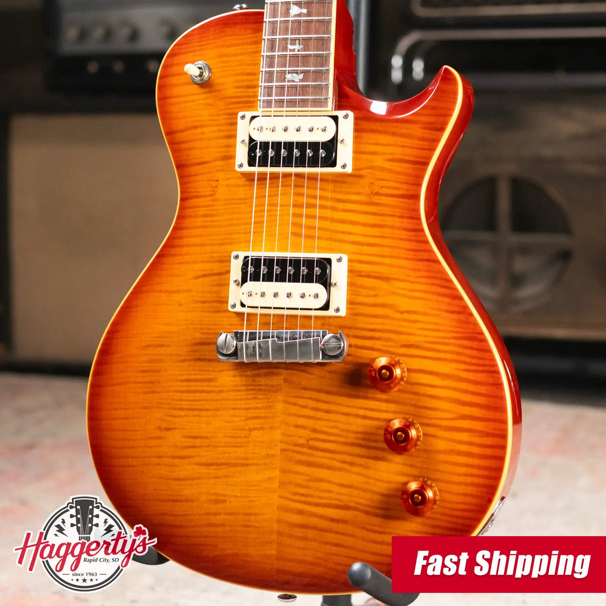 PRS SE Bernie Marsden Signature Electric Guitar, Signed Backplate