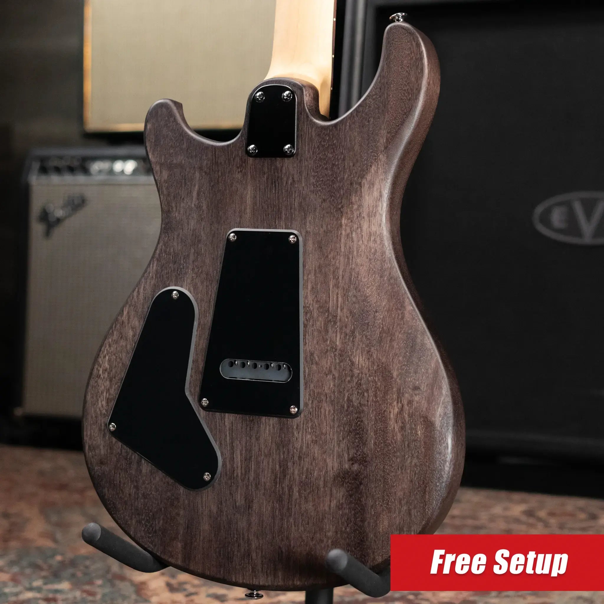 PRS SE CE 24 Satin Electric Guitar - Charcoal with Gig Bag