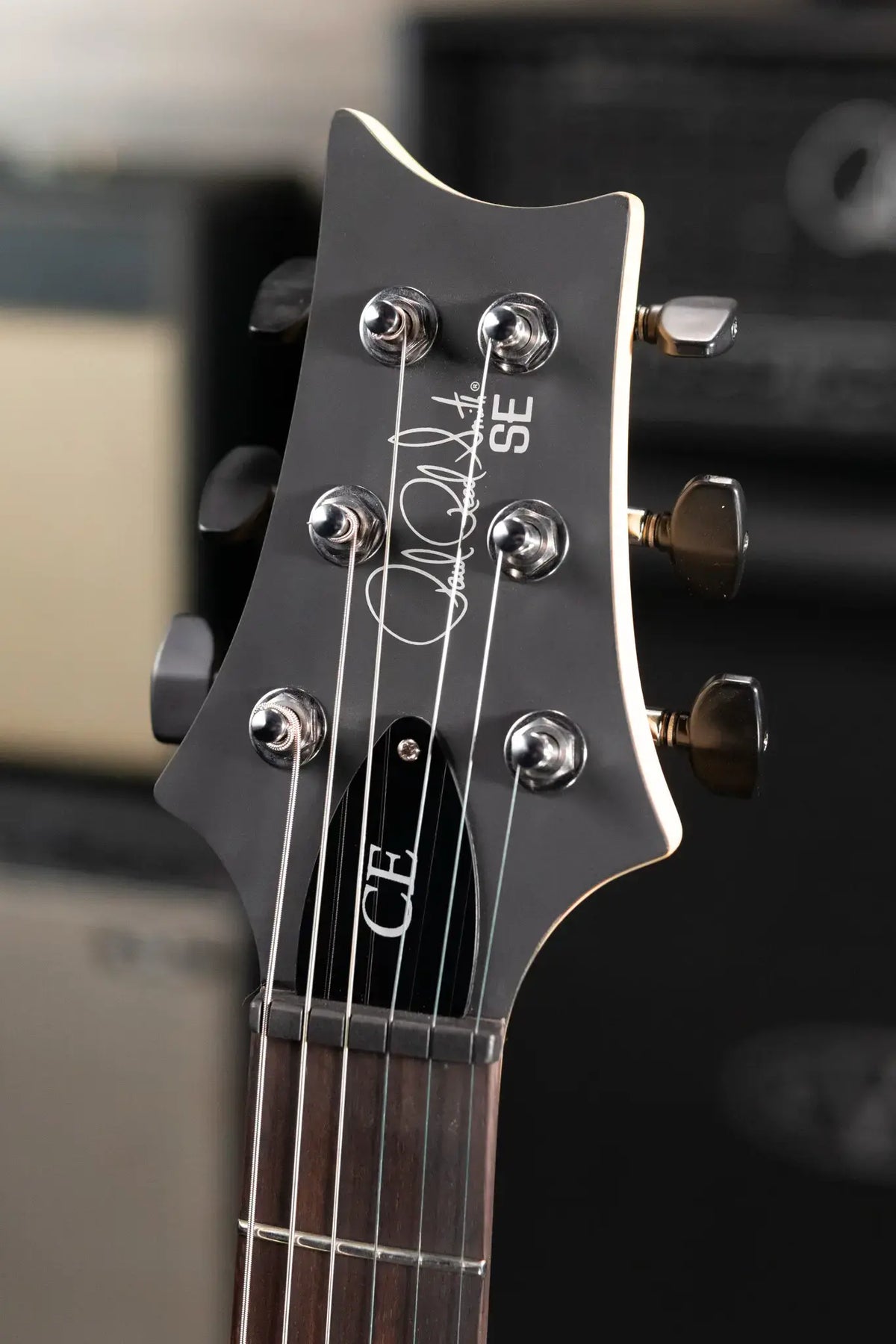 PRS SE CE 24 Satin Electric Guitar - Charcoal with Gig Bag