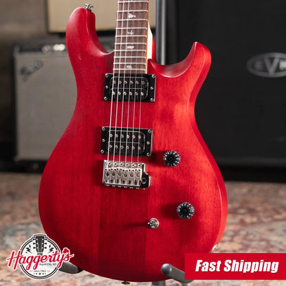 PRS SE CE 24 Electric Guitar - Vintage Cherry Satin with Gig Bag - Used