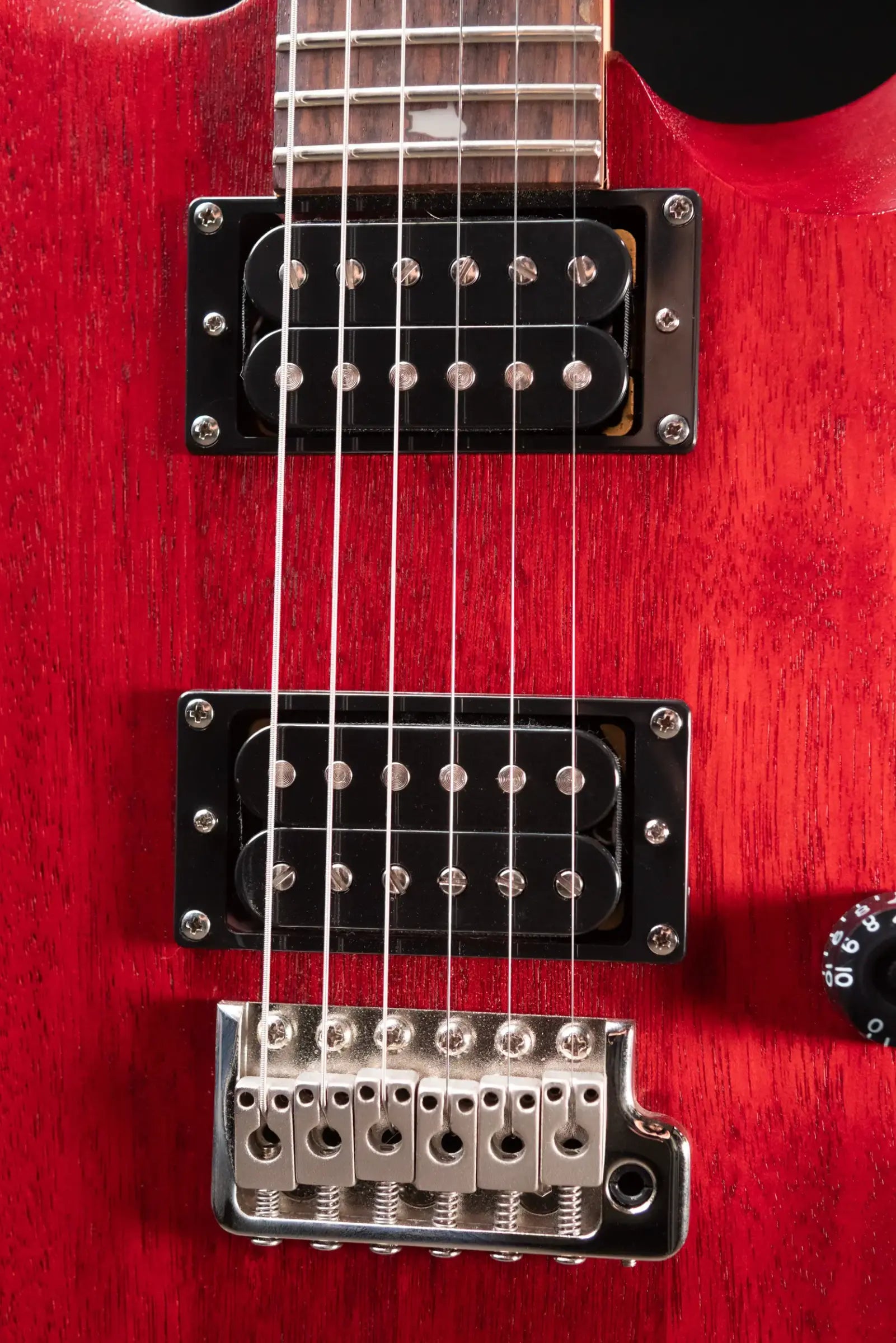 PRS SE CE 24 Electric Guitar - Vintage Cherry Satin with Gig Bag - Used